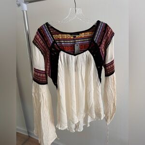 The Clothing Company Multicolor Embroidered Blouse